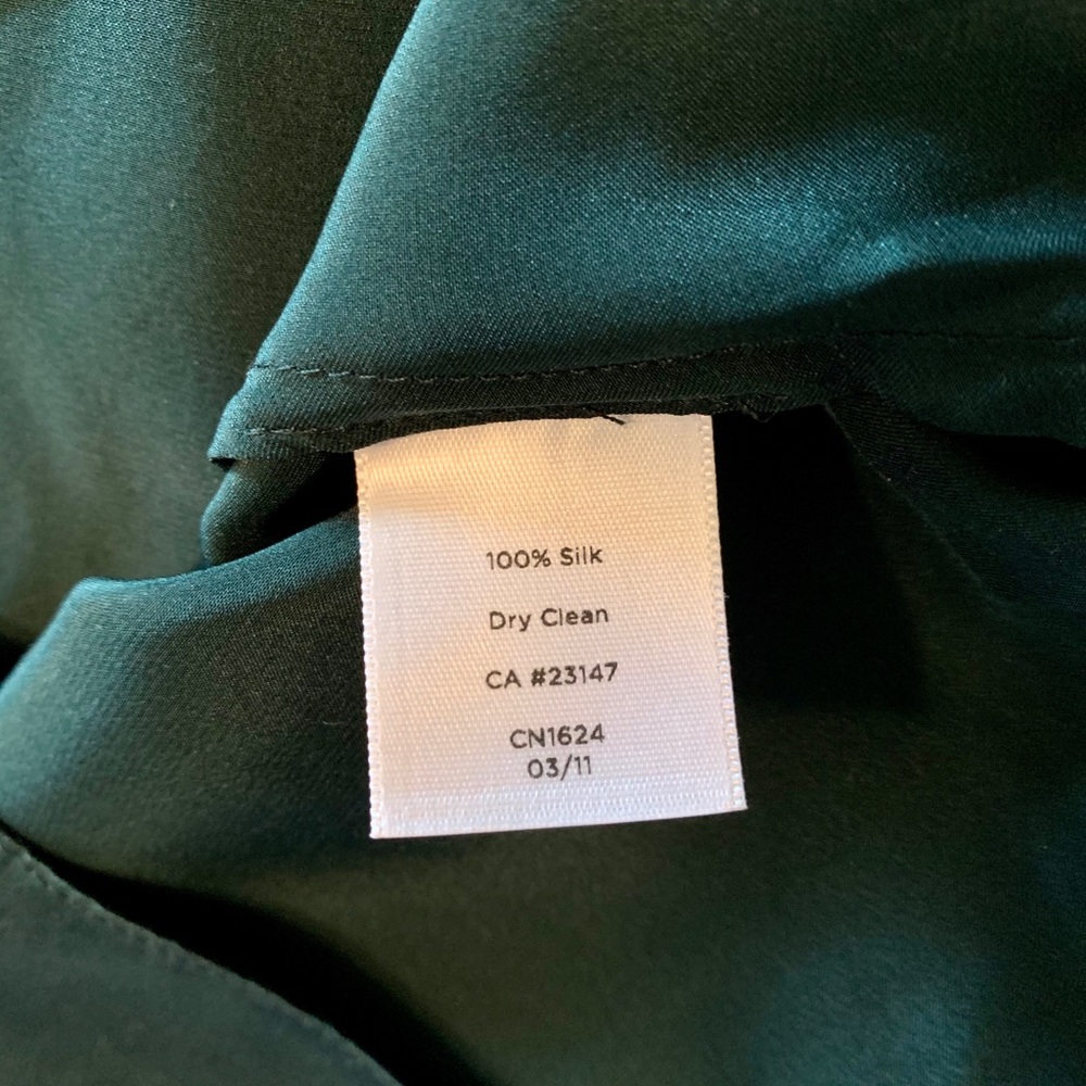 Talbots Silk Ruffle Tank Top - Picture 4 of 6